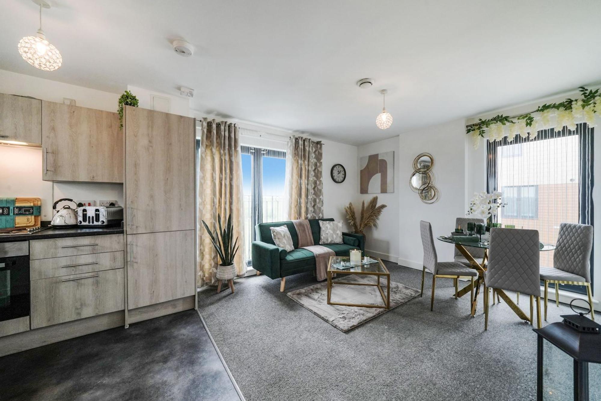 Modern Apartments With Free Parking Near Heathrow كولنبروك المظهر الخارجي الصورة
